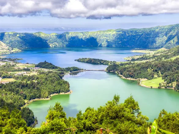 Portugal Azores Destination Sete Cidades Vista Do Rei Gettyimages 494919478 1