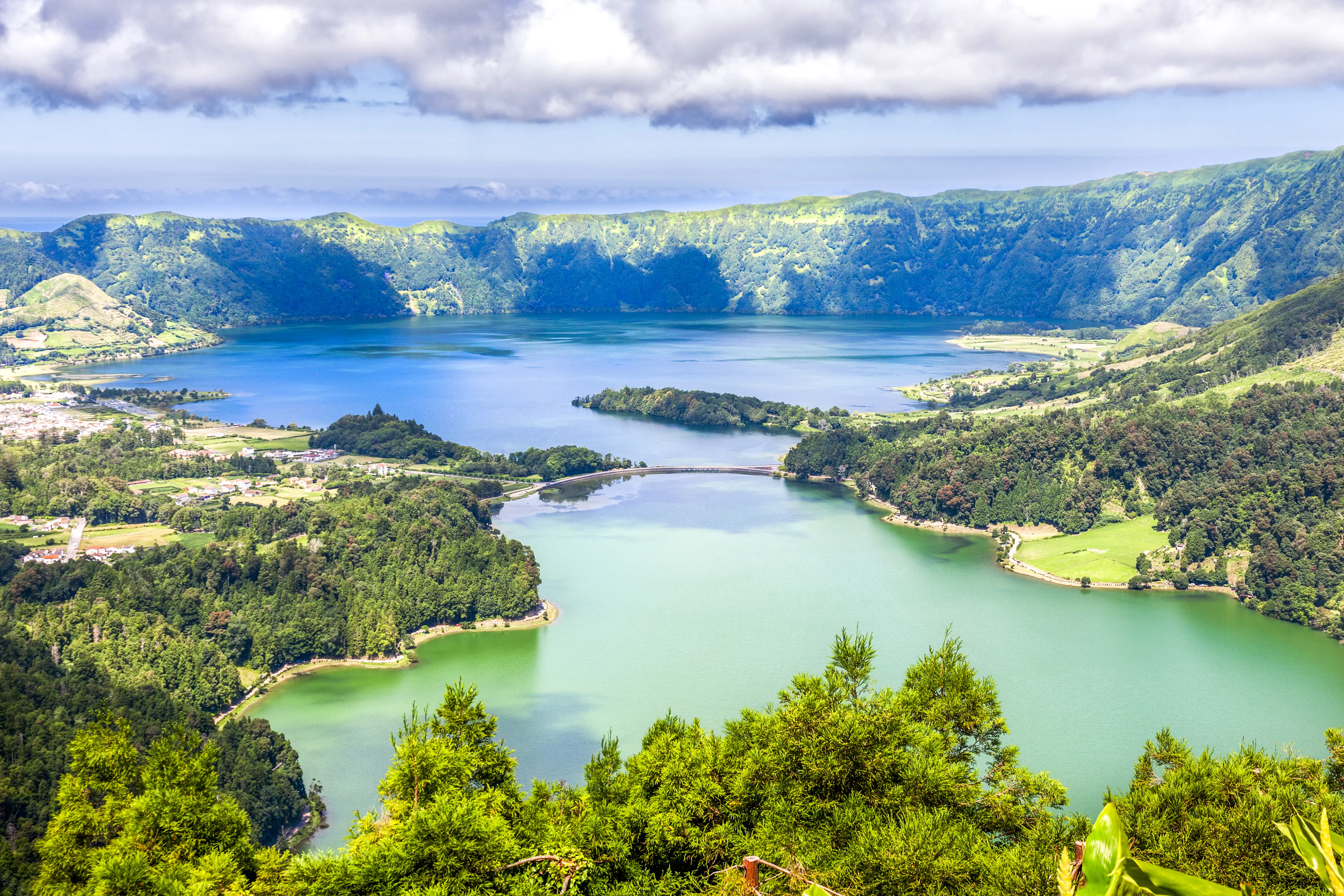 Portugal Azores Destination Sete Cidades Vista Do Rei Gettyimages 494919478 1