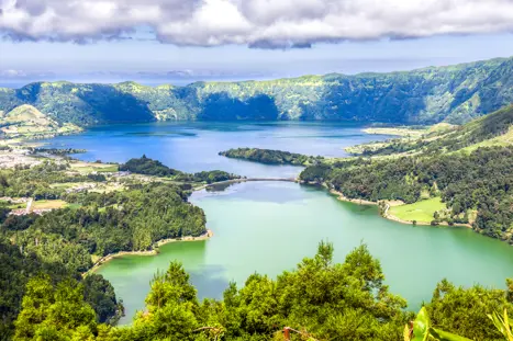 Portugal Azores Destination Sete Cidades Vista Do Rei Gettyimages 494919478 1