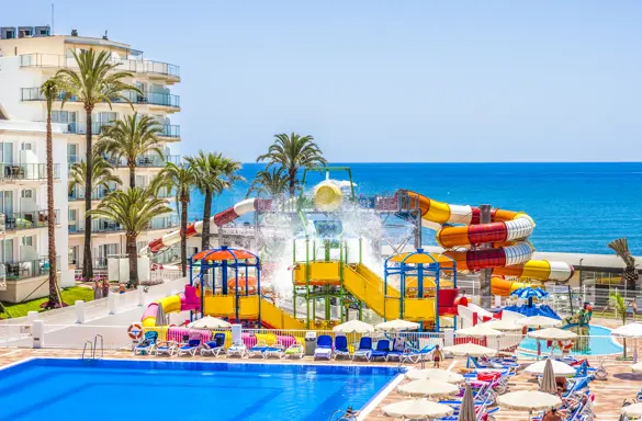 Spain Costa Del Sol Malaga Globales Playa Estepona Waterpark