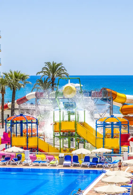 Spain Costa Del Sol Malaga Globales Playa Estepona Waterpark