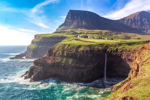 Múlafossur Gásadalur Adobestock 291673557