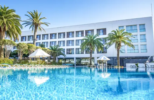 Portugal Azores Ponta Delgada Hotel Azoris Royal Garden Main Pool Copy