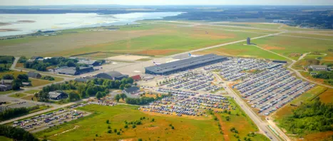 Aalborglufthavn Overhead2013