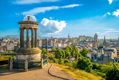 Edinburgh Calton Hill Adobestock 249254452