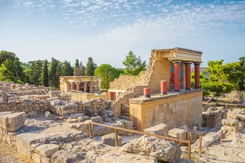 Crete Knossos Adobestock 136836799