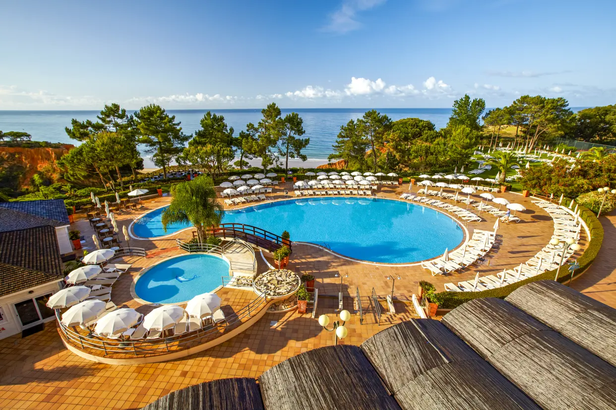 Portugal Algarve Albufeira Hotel Porto Bay Falesia Pool Area