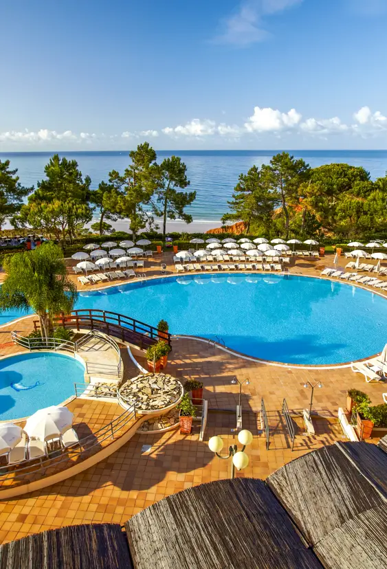 Portugal Algarve Albufeira Hotel Porto Bay Falesia Pool Area