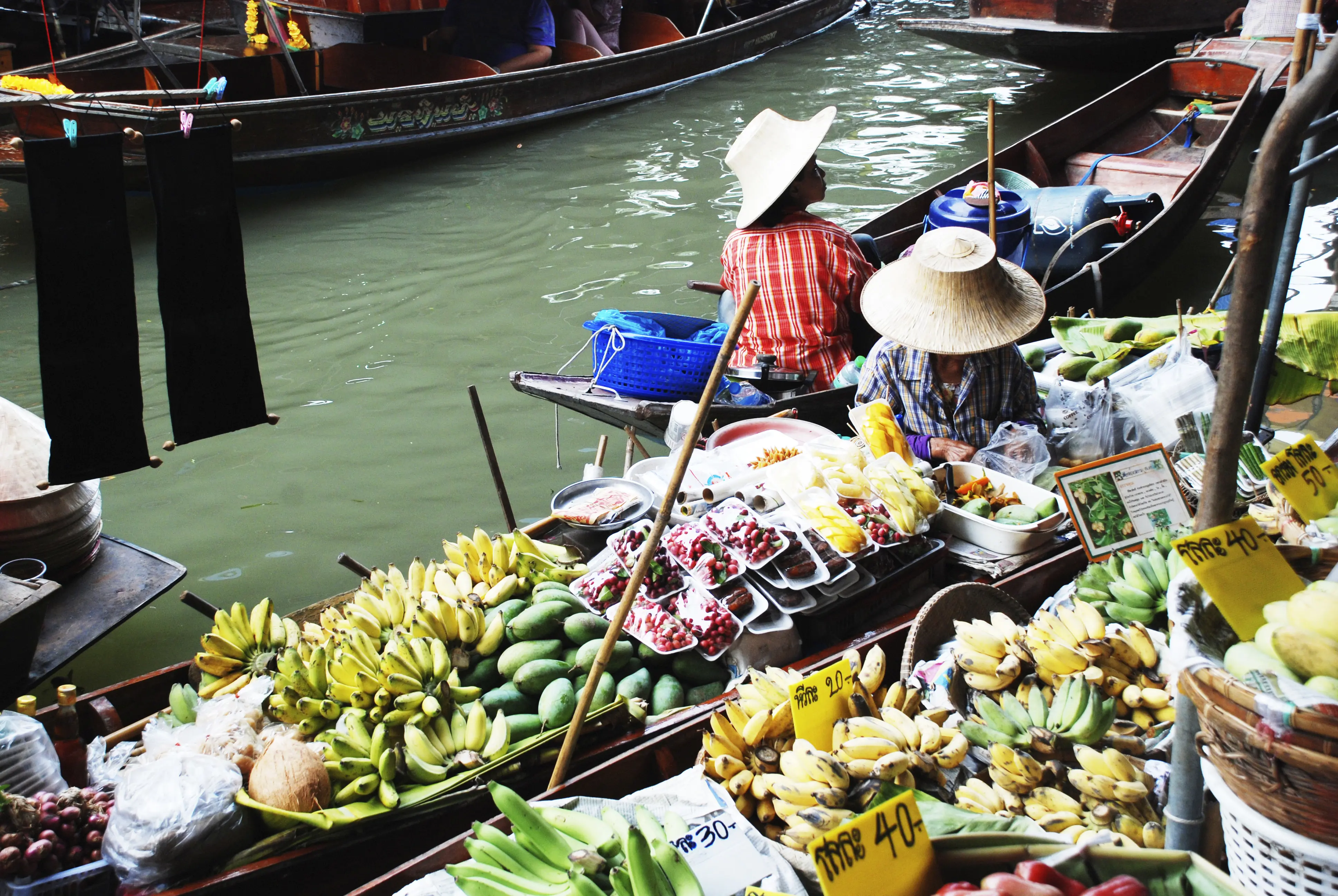 Thai Huahin Flydende Marked 1