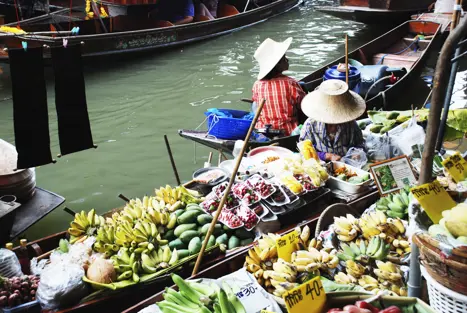 Thai Huahin Flydende Marked 1
