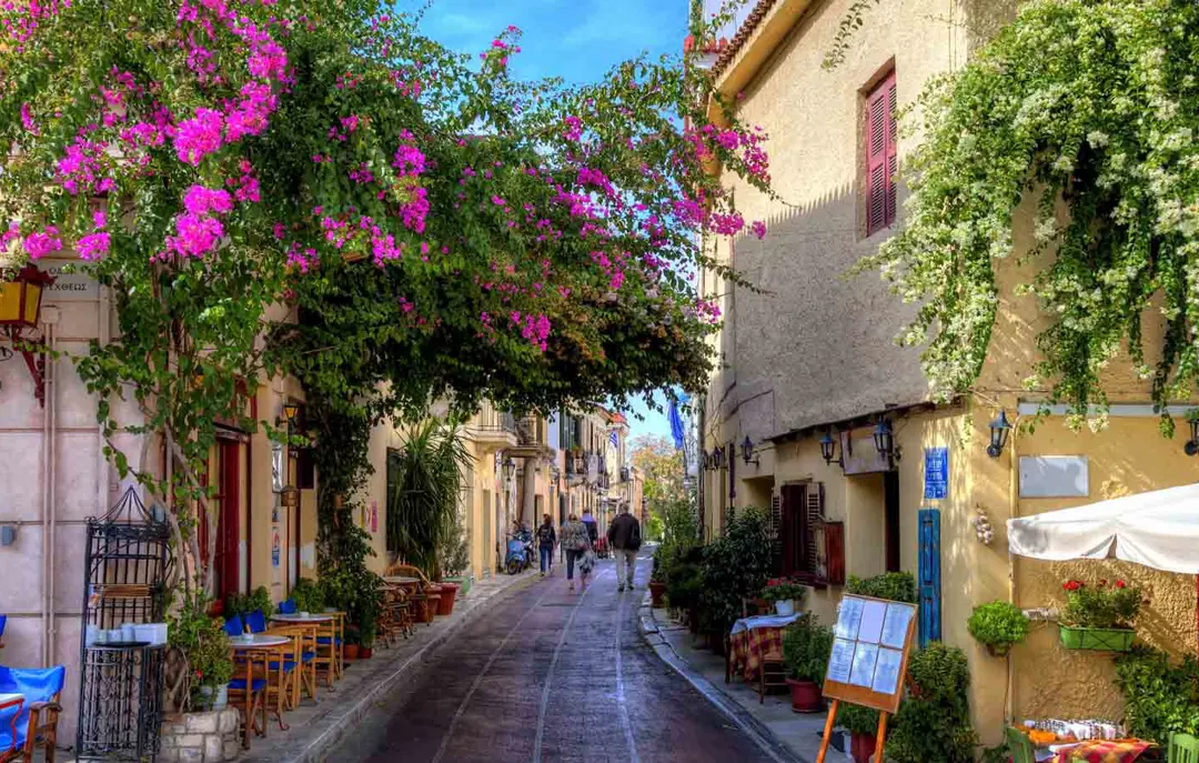 Plaka,An Old Historical Neighbourhood Of Athen 224505004