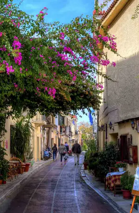 Plaka,An Old Historical Neighbourhood Of Athen 224505004