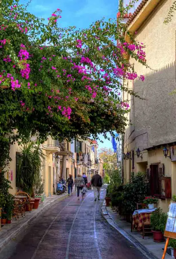 Plaka,An Old Historical Neighbourhood Of Athen 224505004