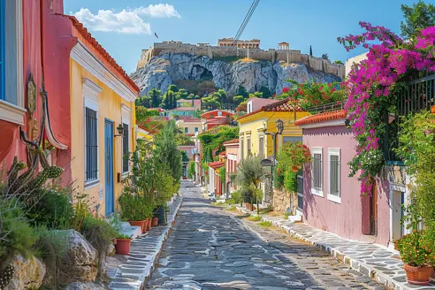 Athen Plaka Adobestock 915440052