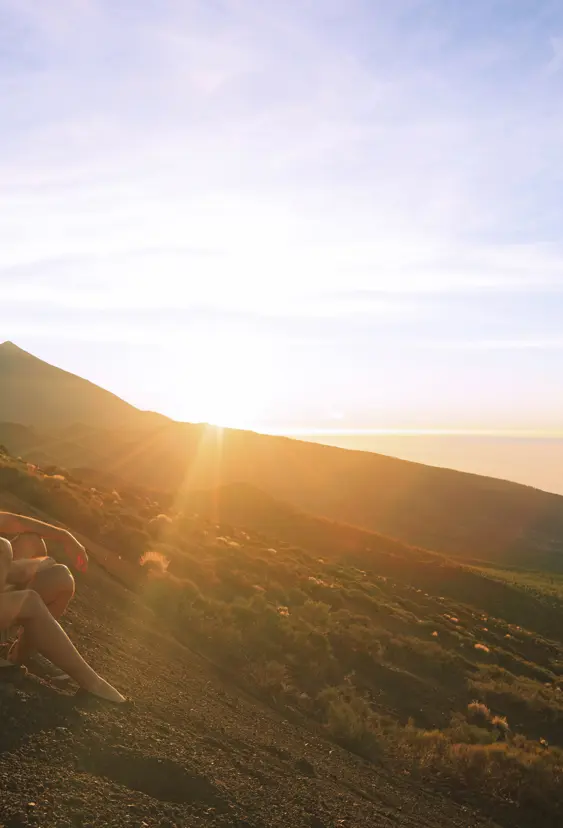 TFS Teide Couple Sunset