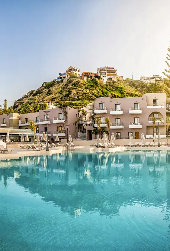 Greece Crete Platanias Porto Platanias Village Resort Panorama