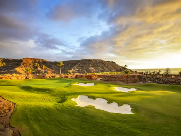 Spain Gran Canaria Puerto Rico Golf Course Anfi Tauro Golf Club 11 Copy