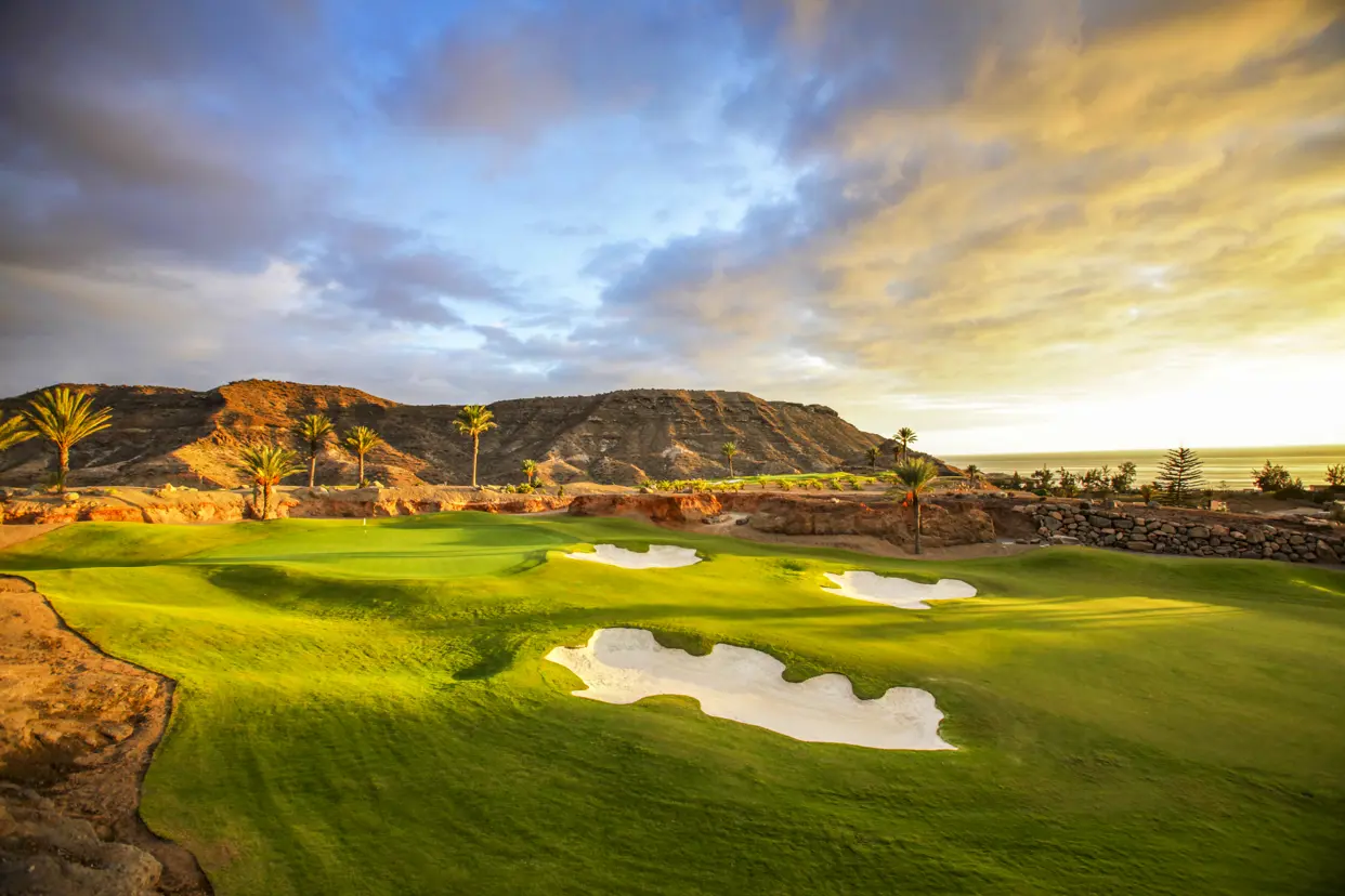 Spain Gran Canaria Puerto Rico Golf Course Anfi Tauro Golf Club 11 Copy