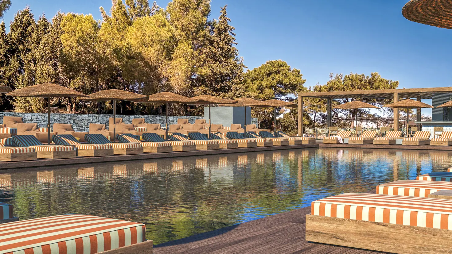 RHO Cooks Club Ialysos Pool Area2