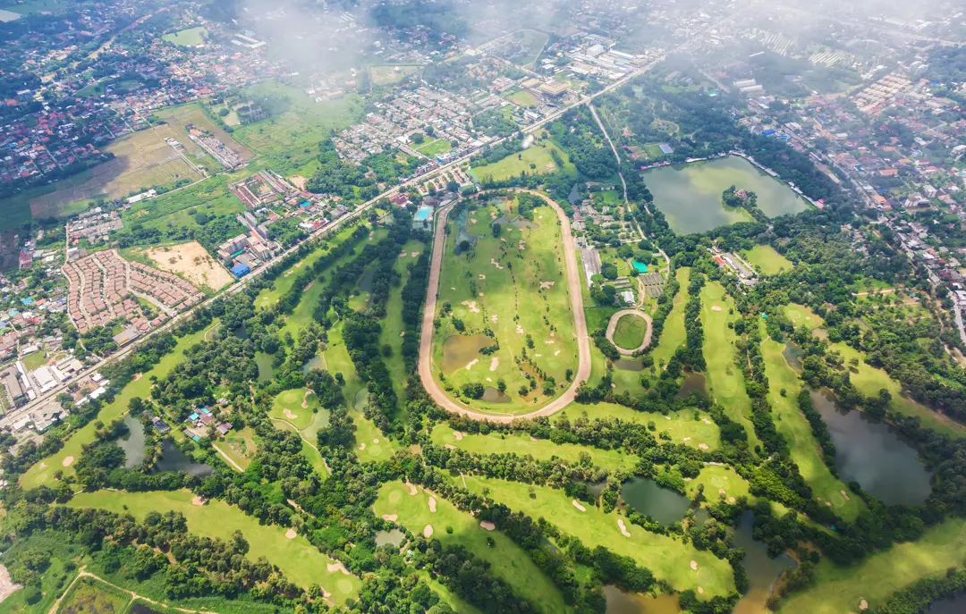 An Aerial View Of Chiang Mai, Adobestock 228808500