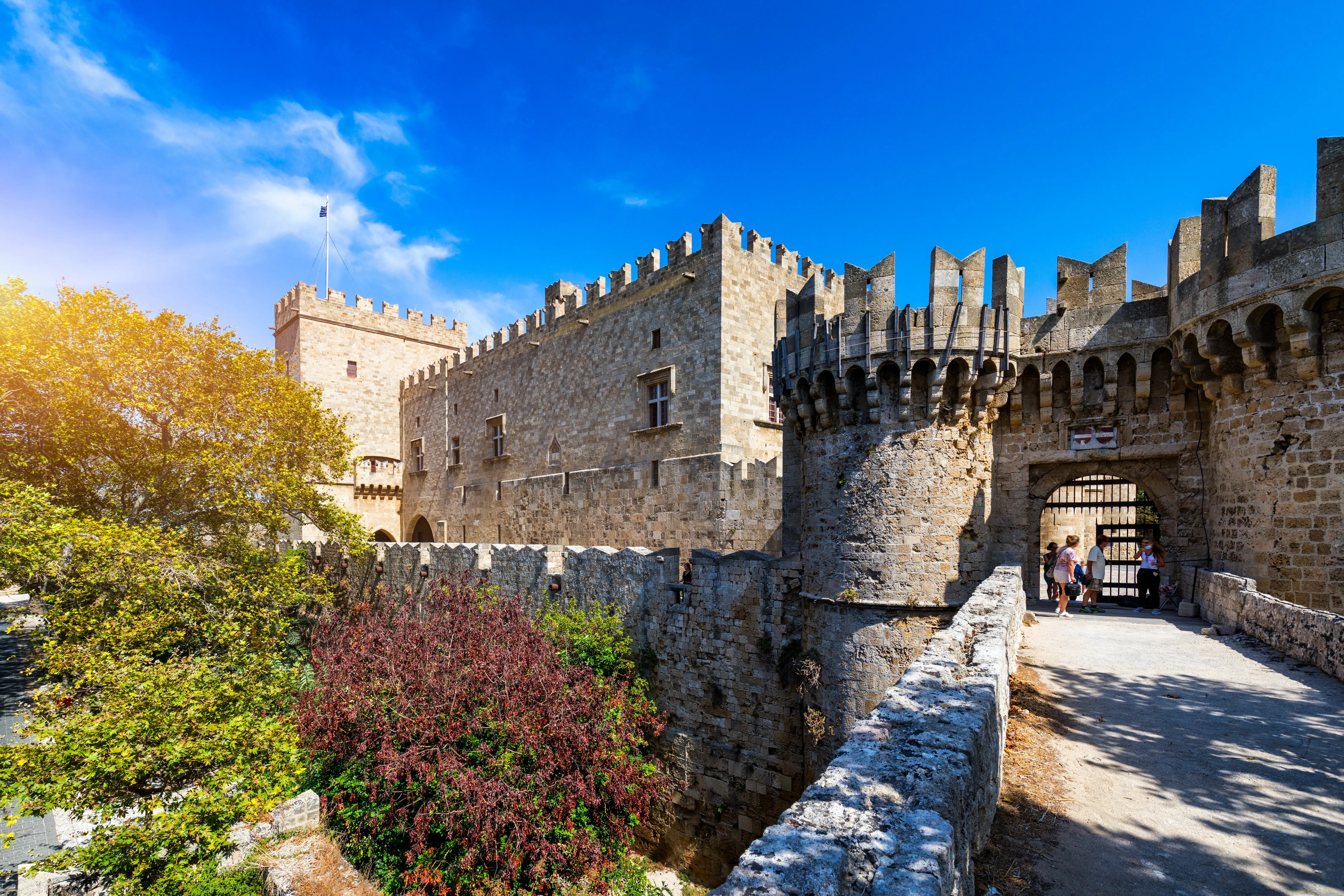 RHO Rhodos By The Palace Of The Grand Master Of The Knights Adobestock 529308533