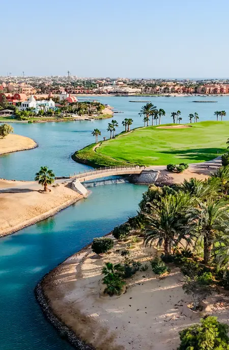 HRG El Gouna Golf Course Resort Villas Adobestock 1435427809