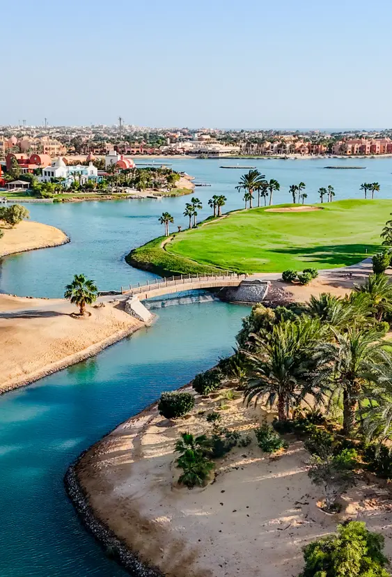 HRG El Gouna Golf Course Resort Villas Adobestock 1435427809