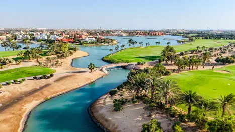 HRG El Gouna Golf Course Resort Villas Adobestock 1435427809