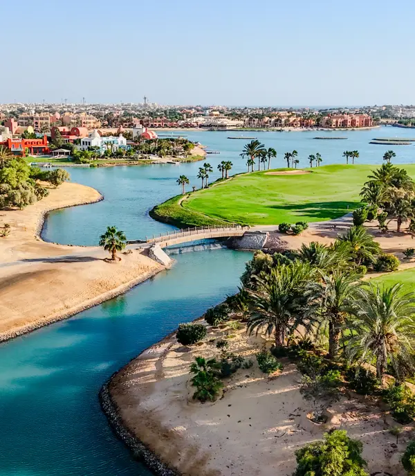 HRG El Gouna Golf Course Resort Villas Adobestock 1435427809