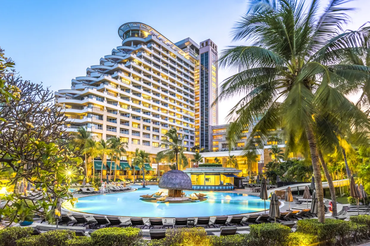 Thailand Hua Hin Hilton Hua Hin Resort And Spa Night Copy