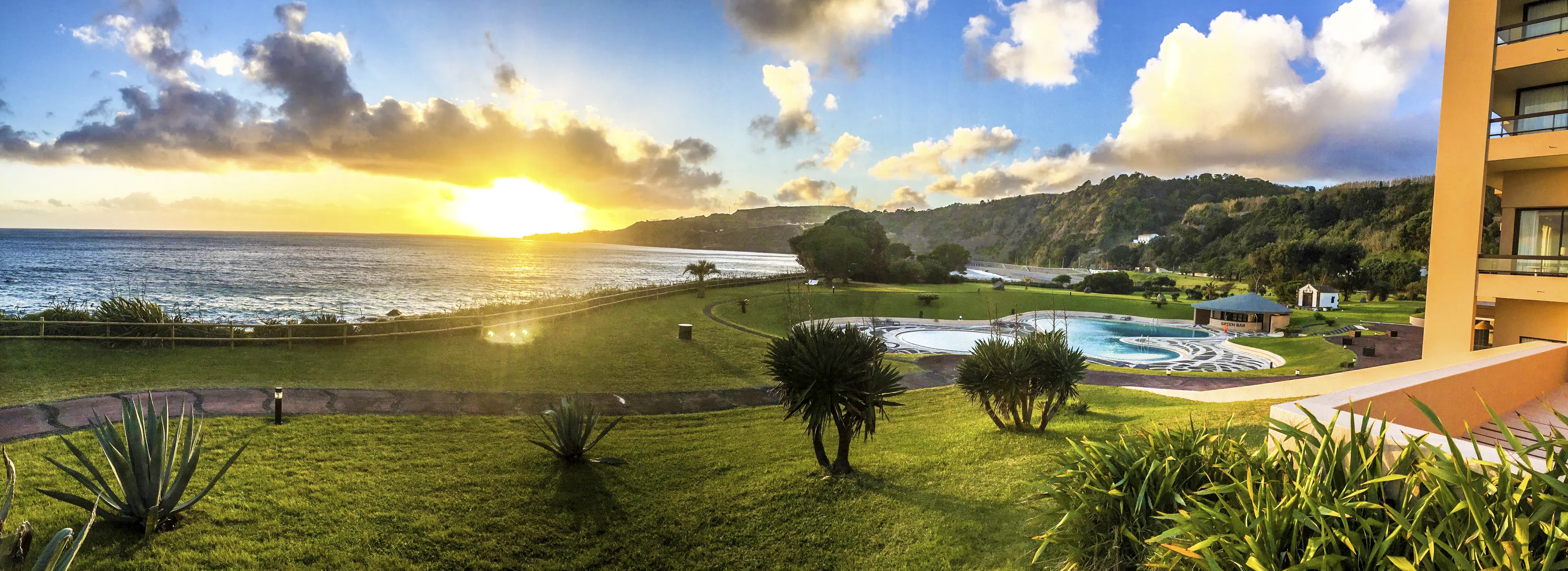 Portugal Azores Villa Franca Do Campo Pestana Bahia Praia Nature And Beach Resort Sunset Copy