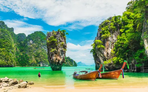 Thai Phuket James Bond Island Phang Nga Bay Adobestock 298248228