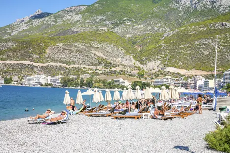 Greece Loutraki Beach Copy