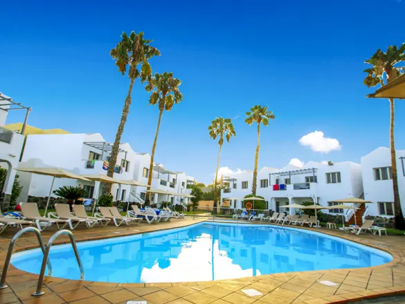 Spain Gran Canaria Maspalomas Hotel Turbo Club Pool Area Copy