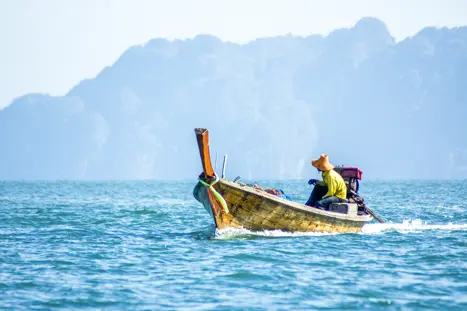 Thailand Koh Lanta Destination Koh Lanta Fisherman Boat Koh Lanta ST 3050610 1