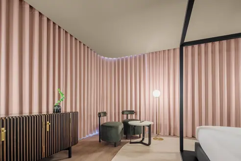 Suite med to værelser og balkon