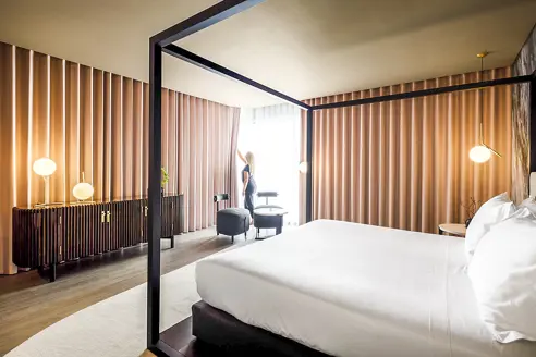 Suite med to værelser og balkon