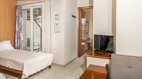 2-værelses lejlighed med balkon/terrasse