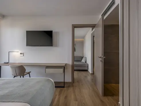 Executive Suite med balkon/terrasse, privat pool og havudsigt