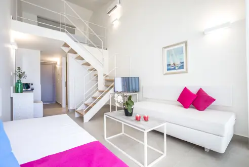 Executive Loft Suite med balkon/terrasse