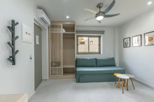 Familie suite med balkon/terrasse