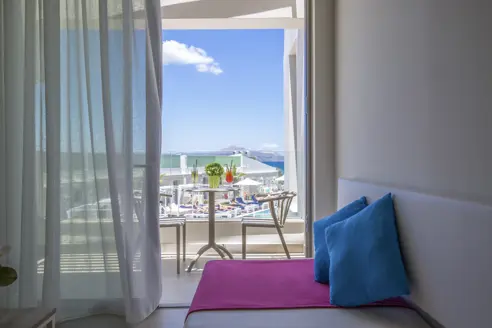 Executive loft suite med balkon/terrasse og pool/havudsigt