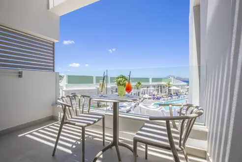 Executive loft suite med balkon/terrasse og pool/havudsigt