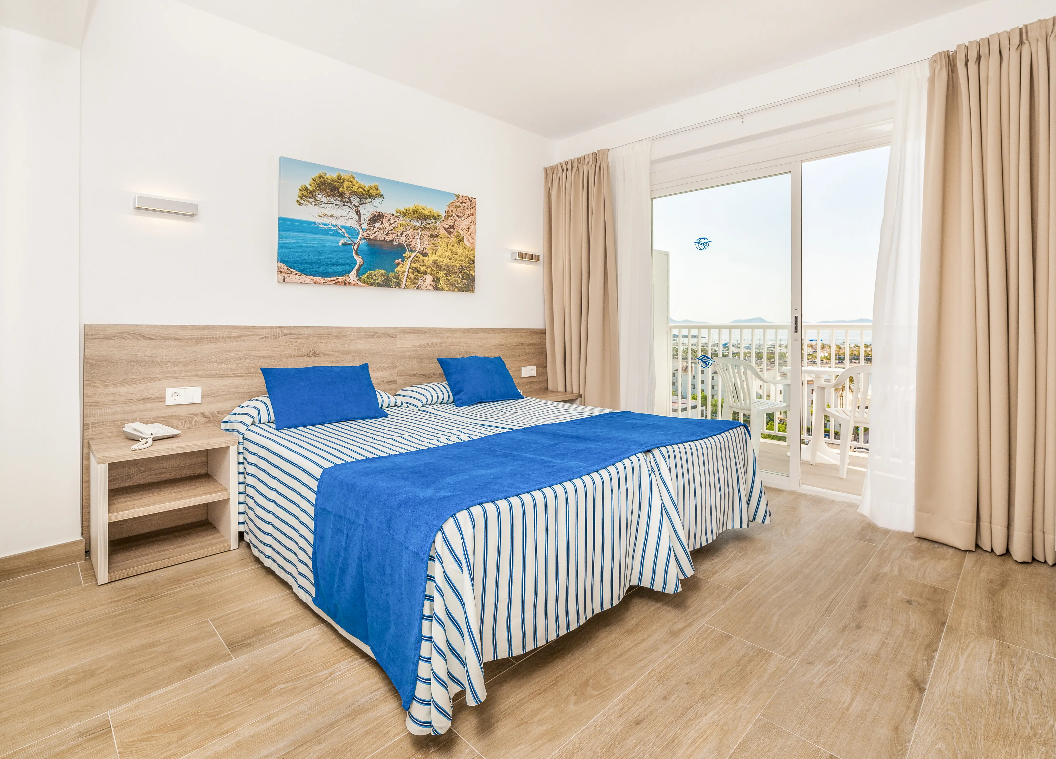 Dobbeltværelse Deluxe med balkon - renoveret