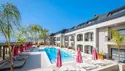 Dobbeltværelse med balkon/terrasse og skrå havudsigt (2-3 pers)