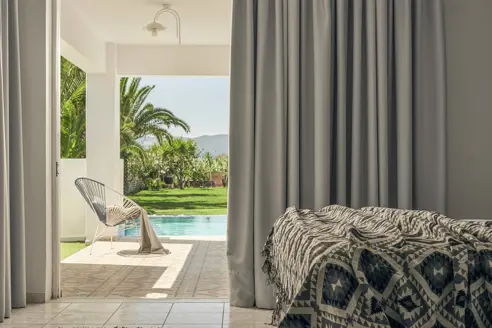 Suite deluxe med privat pool