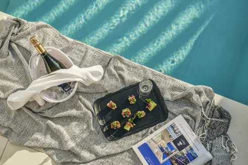 Suite deluxe med privat pool