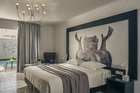 Suite deluxe med privat pool