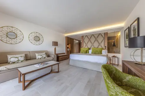 Junior suite med balkon/terrasse