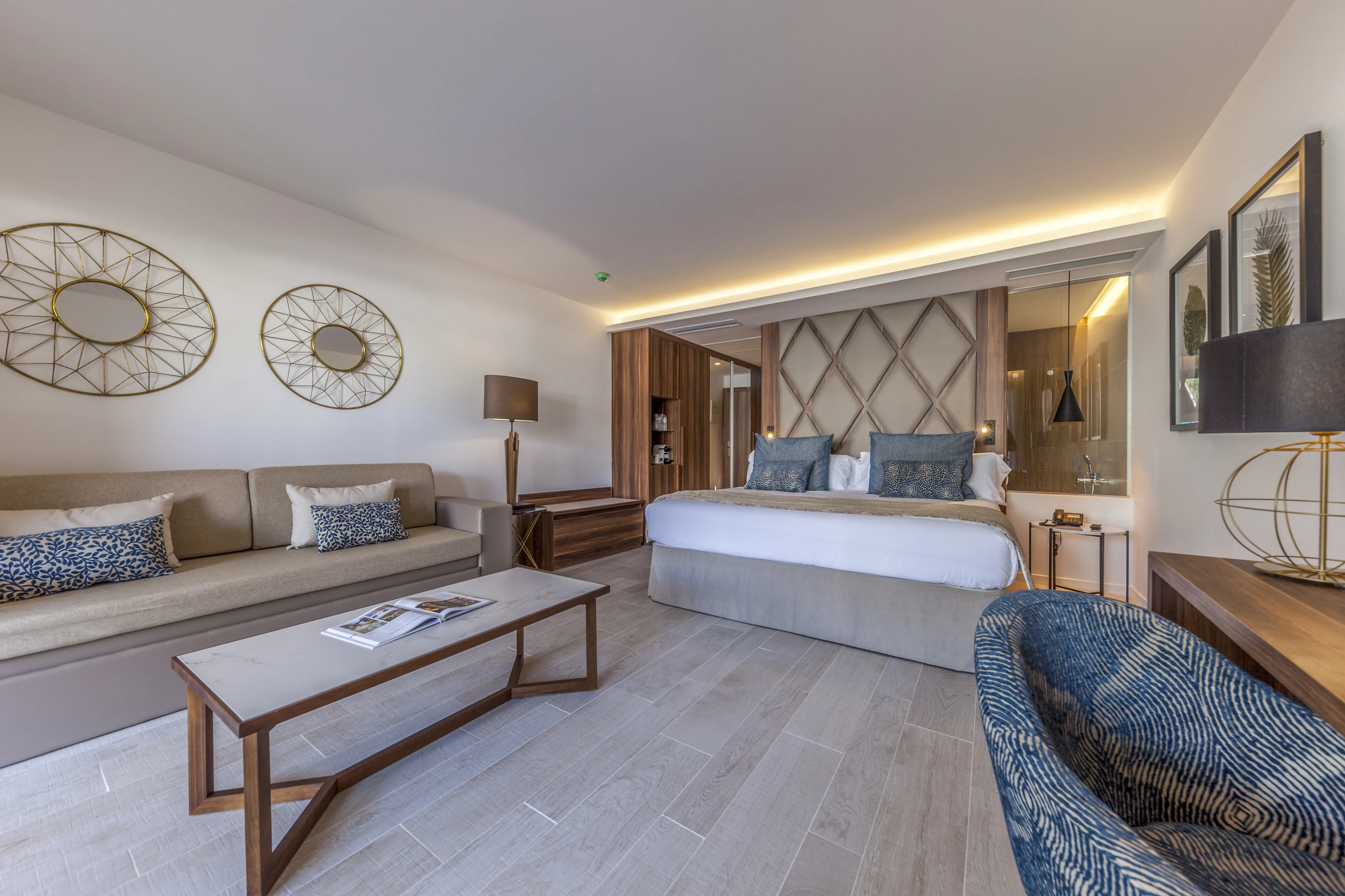 Junior Suite med terrasse og swim up
